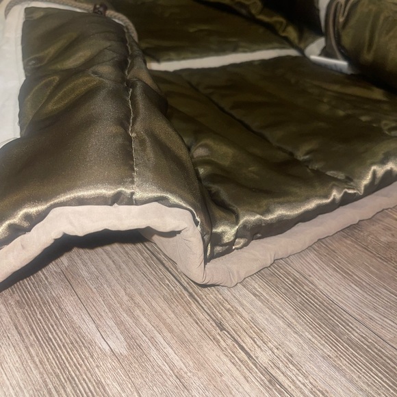 Like New Members Only Men's Quilted Jacket Full Zippered Quilted Lined Medium - Picture 14 of 15